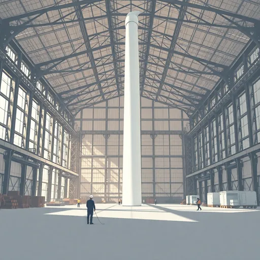 Au Havre, des pales d'éoliennes de 115 mètres, et une industrie en attente
