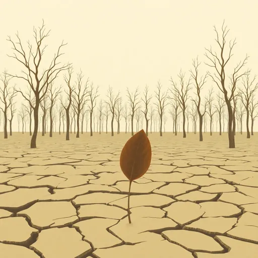 Privées d'eau, les forêts cessent de capter le CO₂