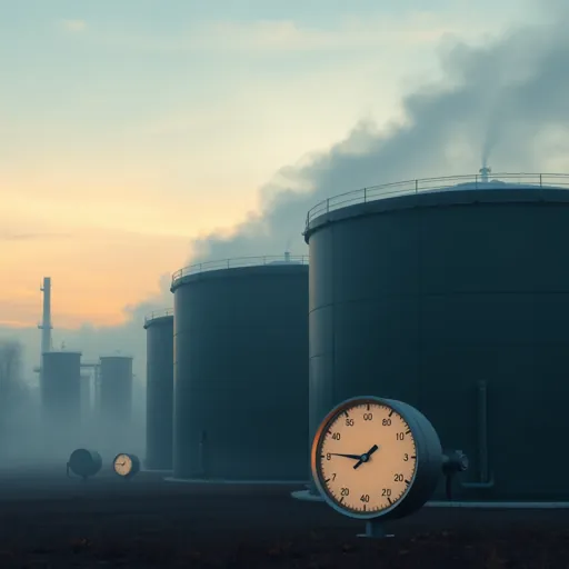 En Europe, les stocks de gaz au plus bas ravivent la peur d'un hiver sous tension